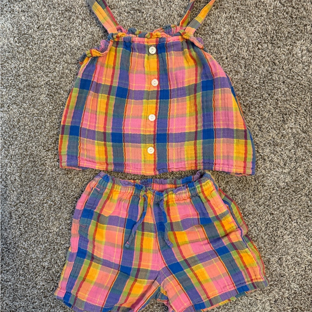 Old Navy Multicolor Striped Set